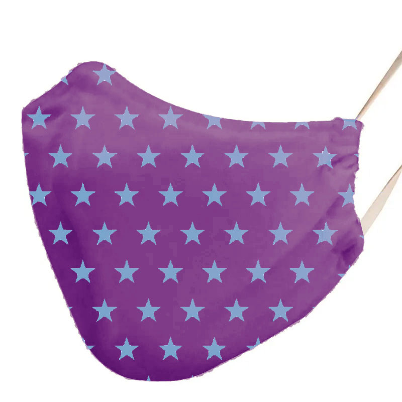 Cubrebocas mascarilla de tela corte industrial para adultos