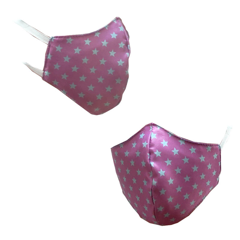 Cubrebocas mascarilla de tela corte industrial para adultos