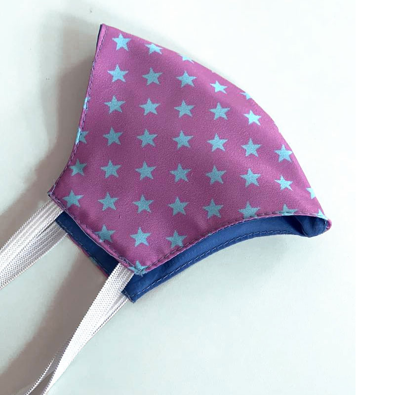 Cubrebocas mascarilla de tela corte industrial para adultos