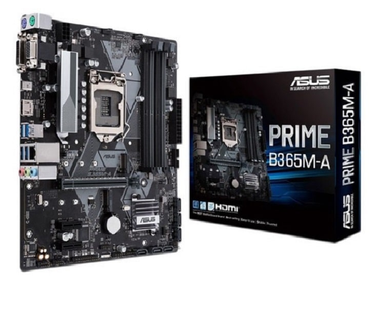 TARJETA MADRE ASUS PRIME B365M-A 1151 DDR M.2/HDMI/ AURA SYNC