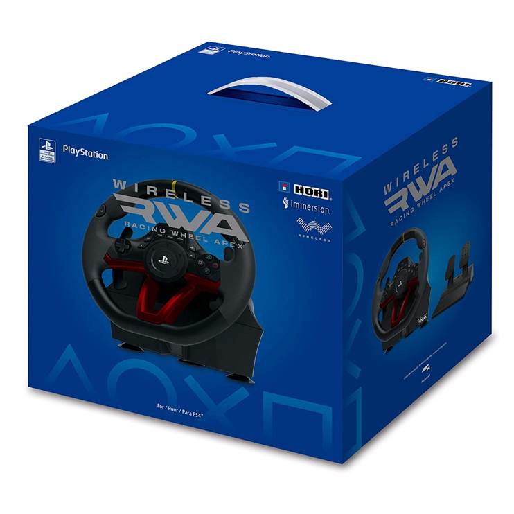 PS4 Apex Siea Wireless Racing Wheel / Volante Hori