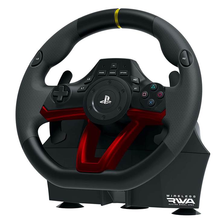 PS4 Apex Siea Wireless Racing Wheel / Volante Hori
