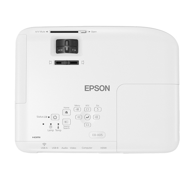 PROYECTOR EPSON X05+ 3300 LUMENES XGA HDMI USB A-B RCA V11H839021