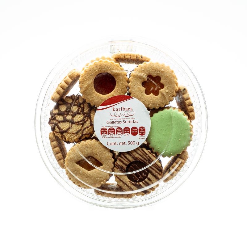 Galletas Surtidas Karibari Bowl 500 g