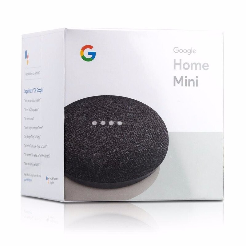 Asistente de Voz Inteligente Google Home mini Negro