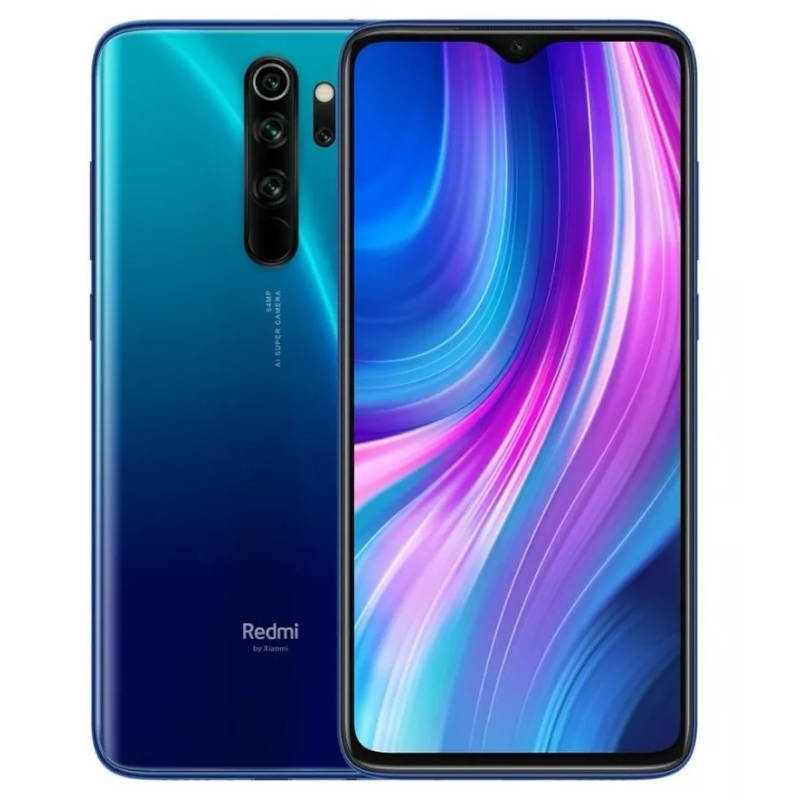 Celular Xiaomi Redmi Note 8 Pro 128gb 6gb Dual Sim Global Ocean Blue