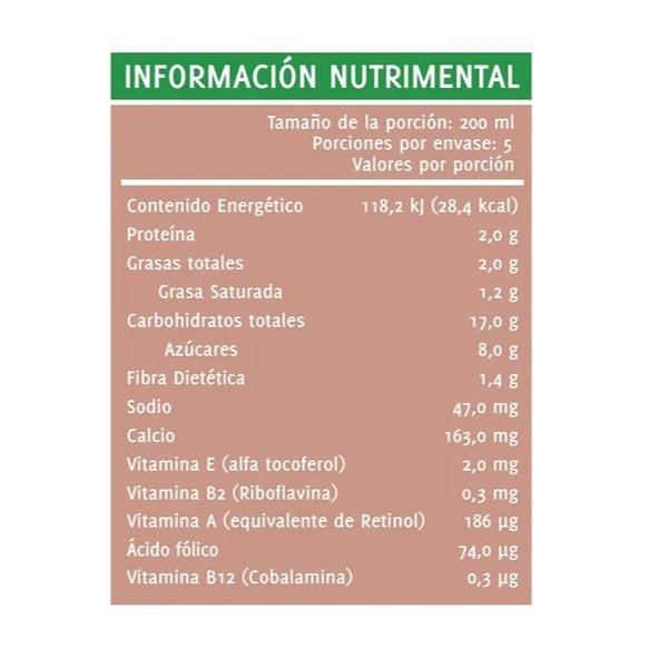 Leche De Avena Orgánica Sin Azúcar Gud 1 L