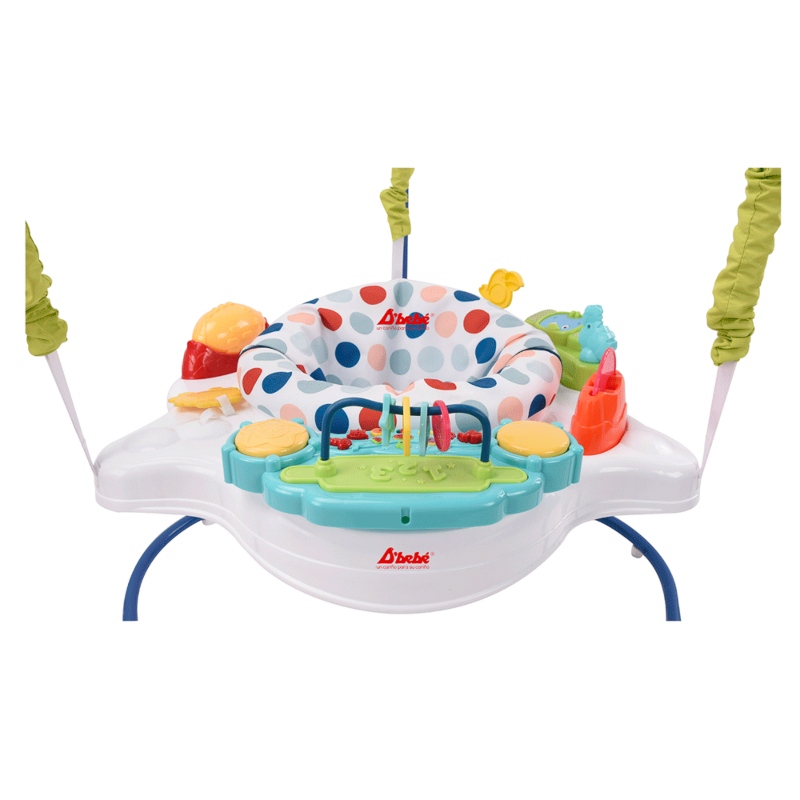 Jumperoo Ejercitador infantil D'Bebé Brinca bebé de colores END