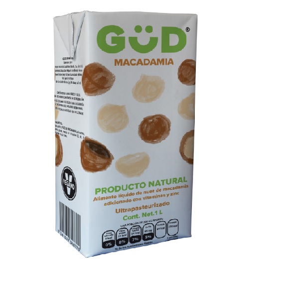 Leche De Macadamia Gud 1 L