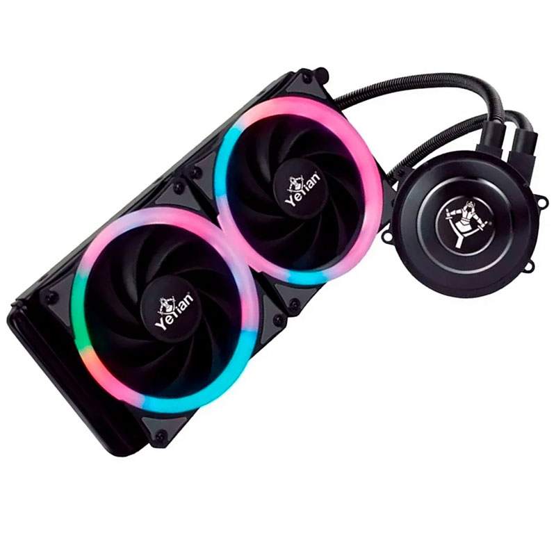 Enfriamiento Liquido PC Gamer Yeyian VATN 2400 Rgb 240mm GPU 