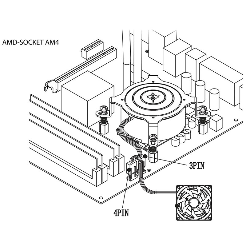 Enfriamiento Liquido PC Gamer Yeyian VATN 2400 Rgb 240mm GPU 