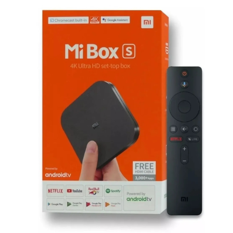 Reproductor Contenido Streaming Xiaomi Mi Box S Android 8.1 4K