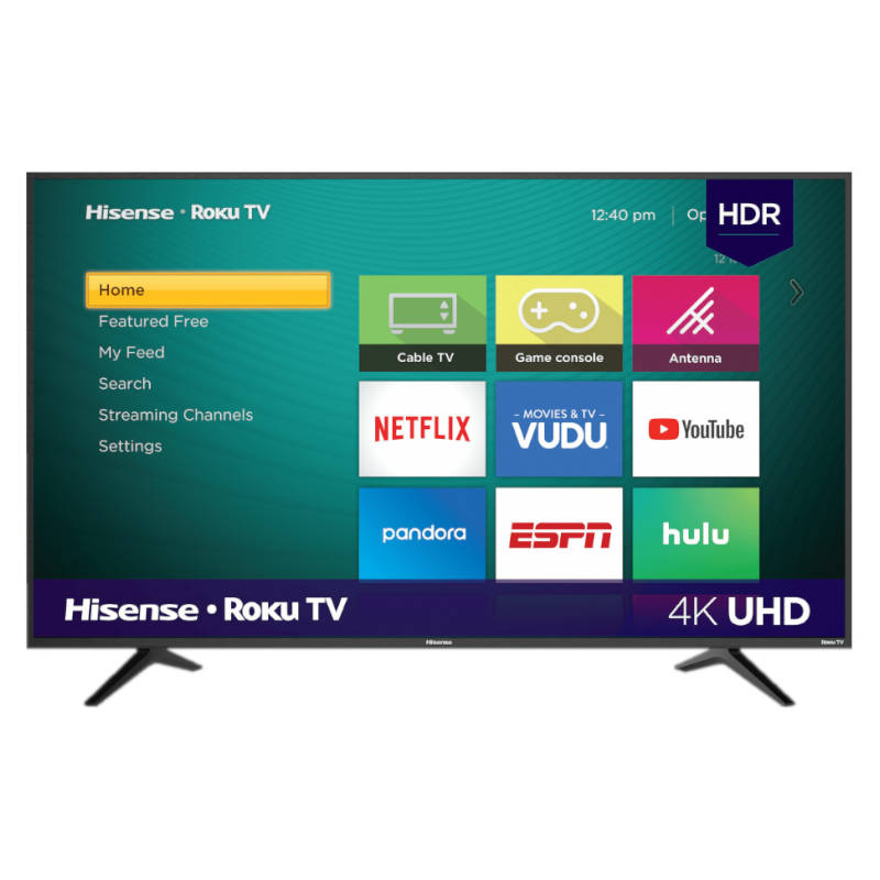 Pantalla Smart TV Hisense Roku 50 Pulgadas 4K HDR 50R6E