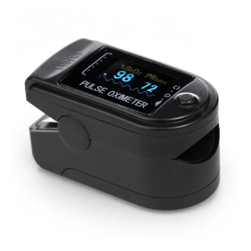 Oximetro De Pulso Oxigeno En La Sangre Pantalla Spo2 