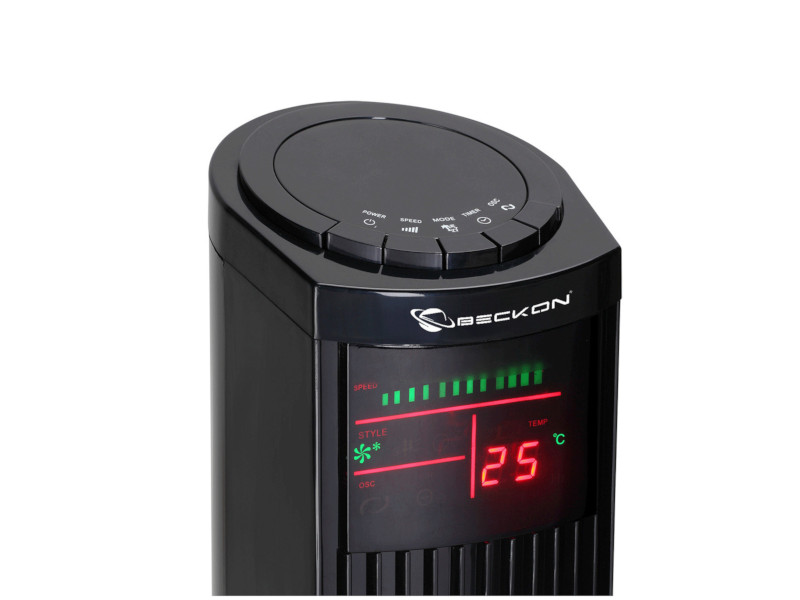 Ventilador de Torre 46" / Beckon / BV-1 / Control Remoto / Led / Osc