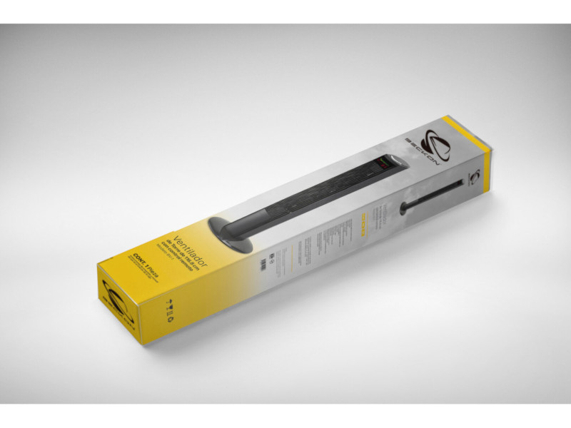 Ventilador de Torre 46" / Beckon / BV-1 / Control Remoto / Led / Osc