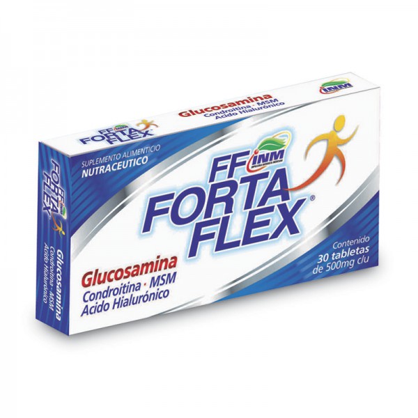 FF Flex Suplemento Alimenticio 30 Tabletas 500 mg Ferrato 