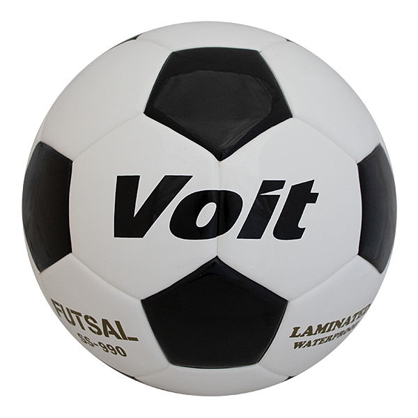 Balón de fútbol blanco y negro Voit Futsal fútbol sala