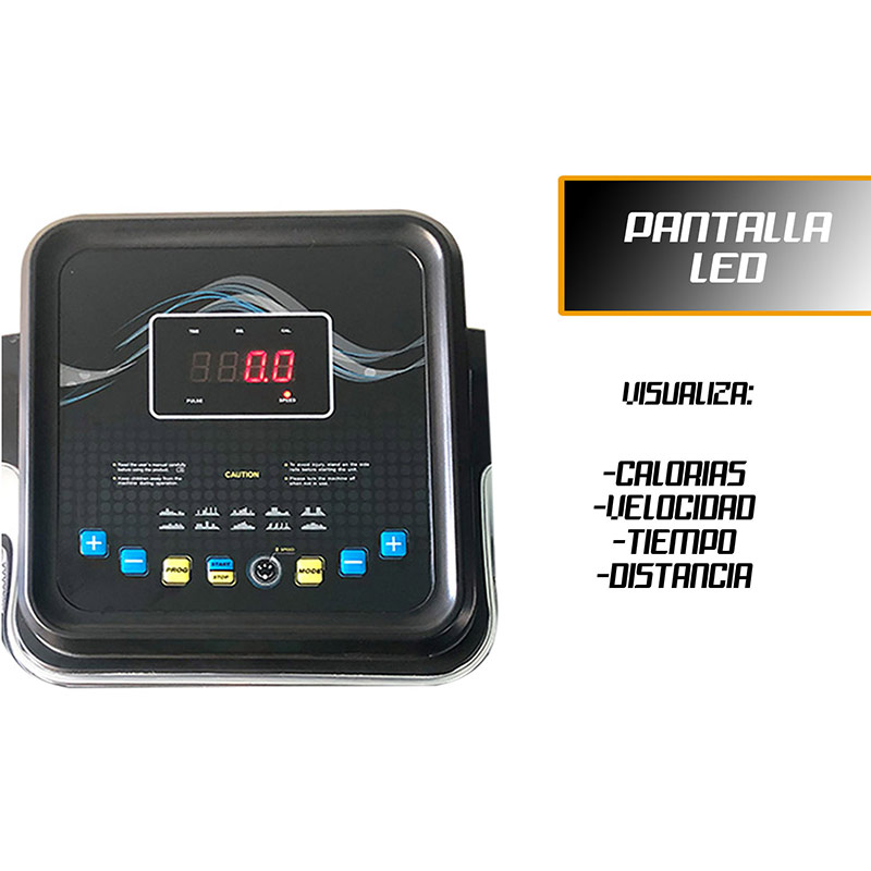 Caminadora Electrica 1.8hp 3 Niveles Inclinación CENTURFIT