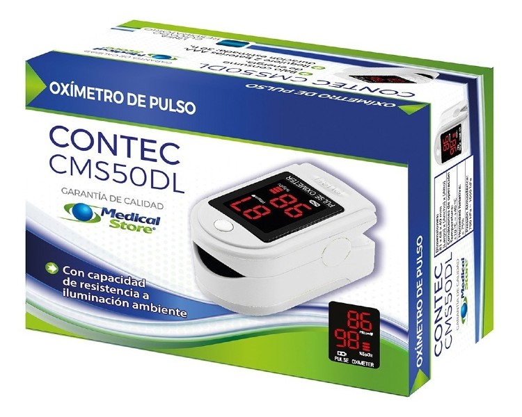 Oximetro De Pulso Adulto Pediatrico Monitor Medico Ms Contec