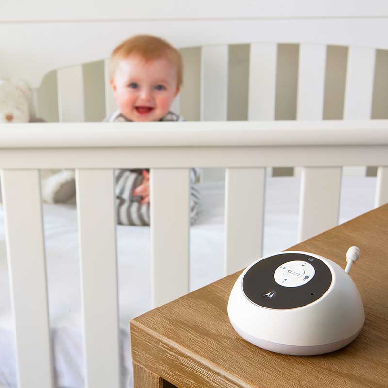 Monitores (2 pack) de audio con temporizador y luz nocturna motorola MBP 161 twin