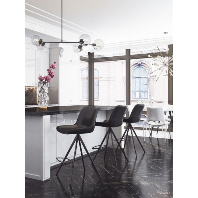 Banco de Cocina Aki Negro - Kessa