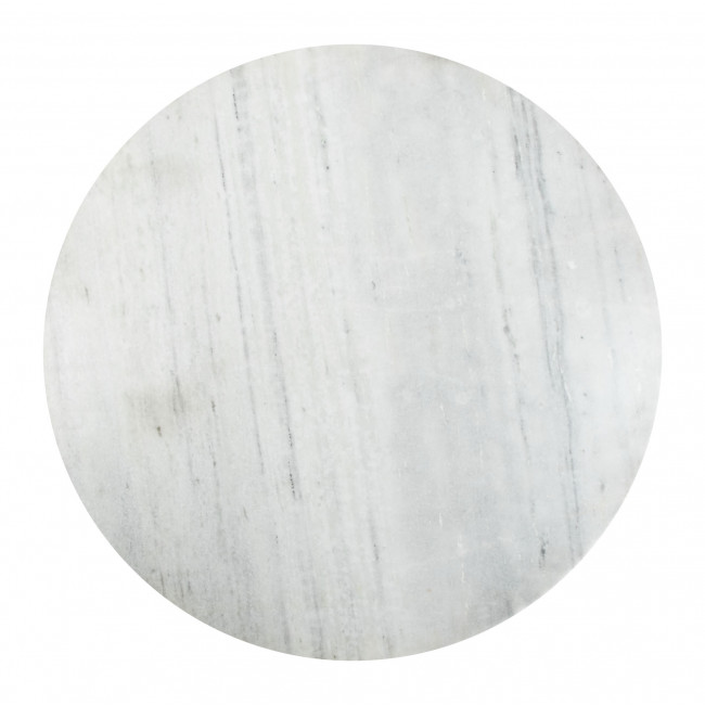 Mesa de Comedor Fullerton Blanco/Dorado - Kessa