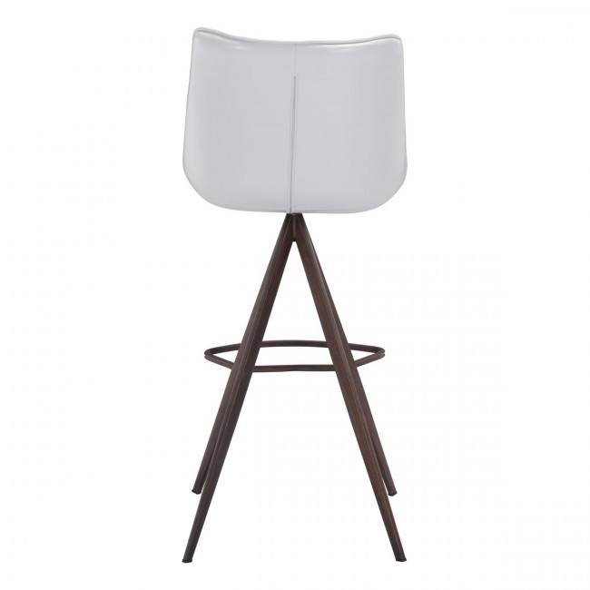 Banco para Bar Aki Blanco/Nuez - Kessa