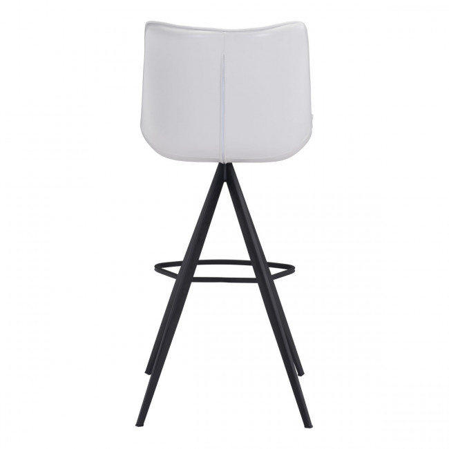 Banco para Bar Aki Blanco/Negro - Kessa