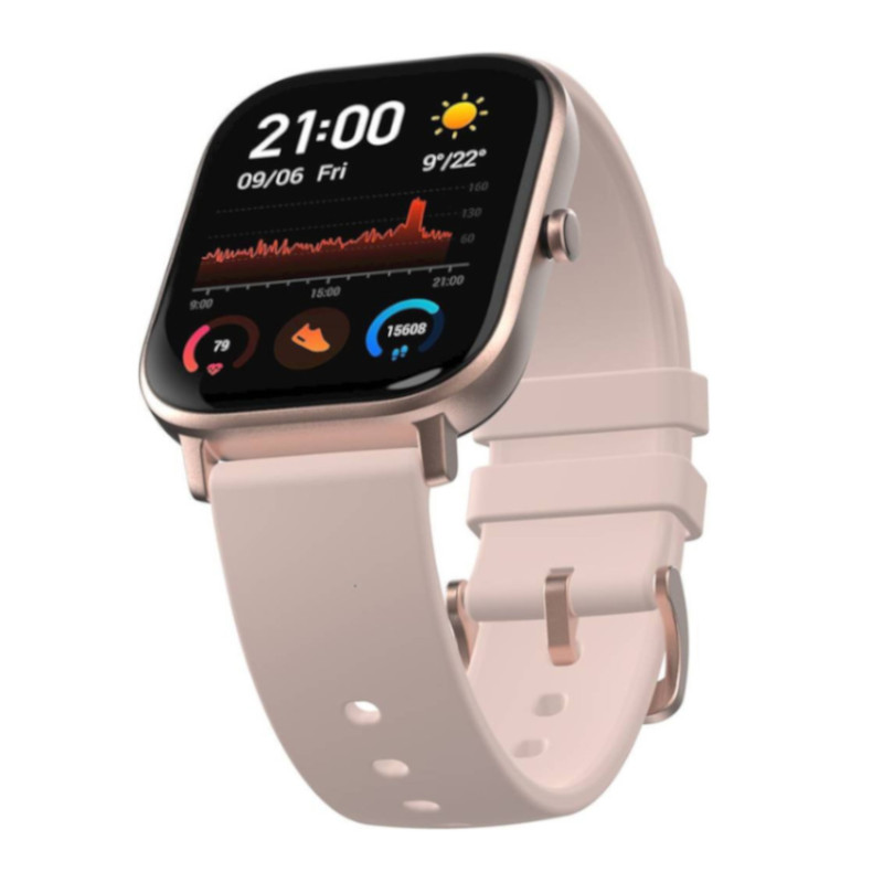 Smartwatch Amazfit GTS Amoled 5 ATM Biotracker Rosa