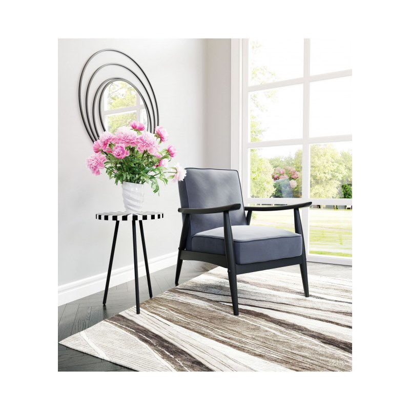 Espejo Luna Negro - Kessa