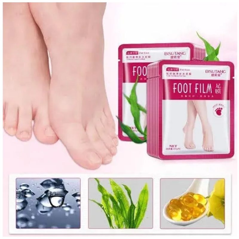 10 Sobres Hidratantes Exfoliantes Para Pies callos Resequedad