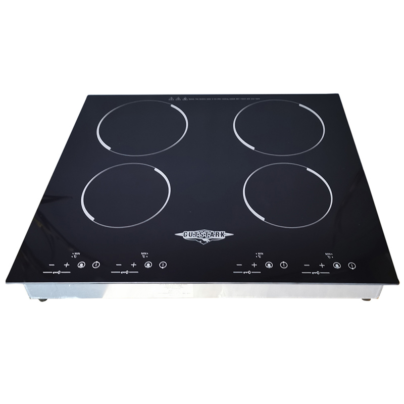 Parrilla Electrica Vitroceramica 4 Quemadores Touch Cristal Estufa 110 V