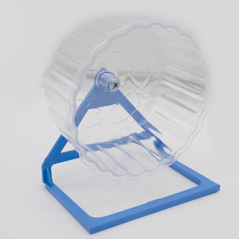 Rueda Ejercitadora Para Hamster Transparente De 15Cm