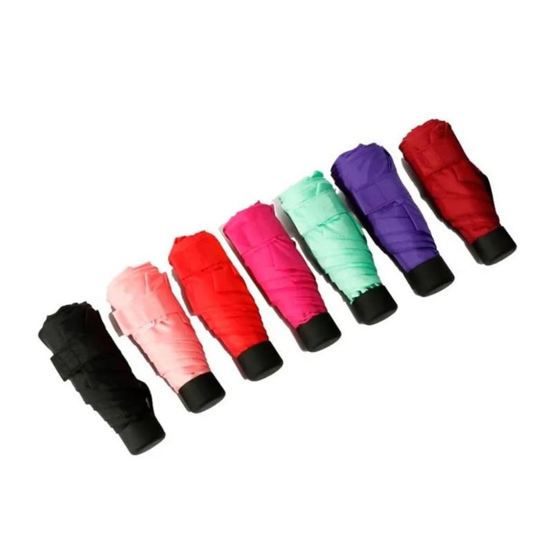 3 Pzs De Paraguas, Sombrillas De Bolsillo