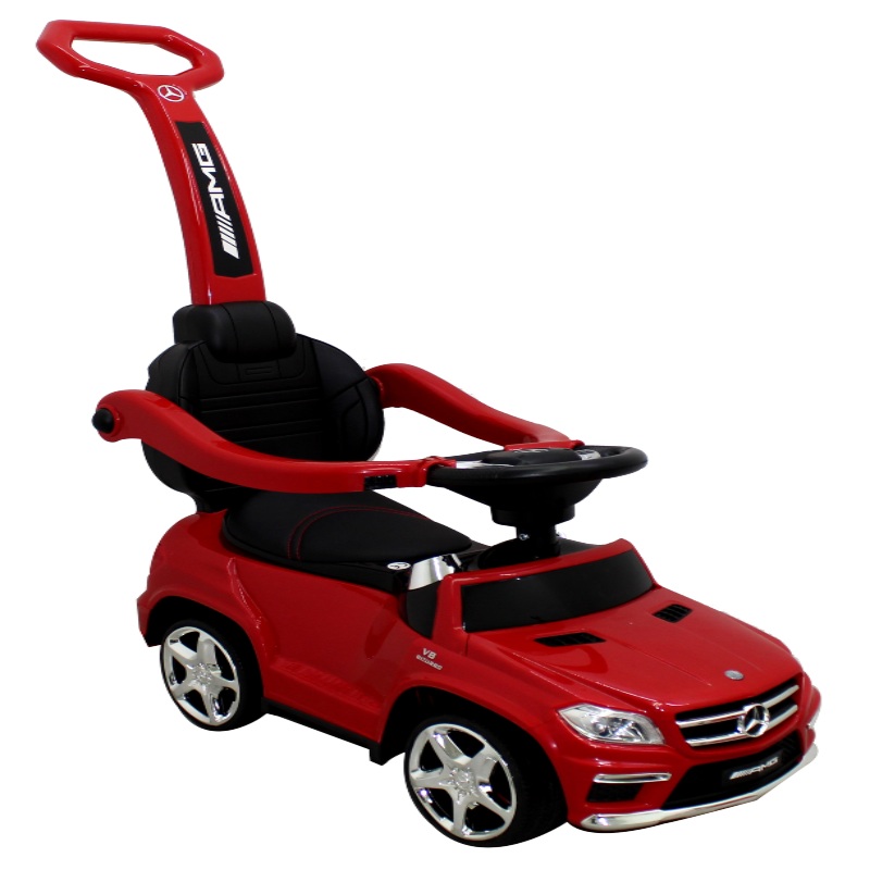 Montable Para Niño Mercedes Benz Gl63Amg Convertible Push Rojo