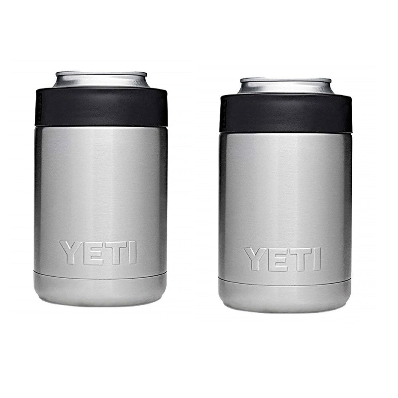 Pack 2 Termo Yeti Porta Latas 12 Oz Acero Inoxidable