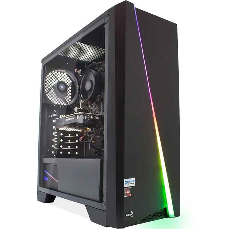 Xtreme PC Gamer GeForce GTX 1050 ti Ryzen 5 8GB SSD 240GB 1Tb Rgb 