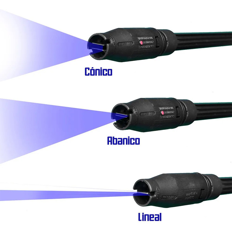 Hidrolavadora 2200 PSI Pistola Electrica 2 Velocidades 5.5 l/m Rociador de Jabon 120V Gutstark