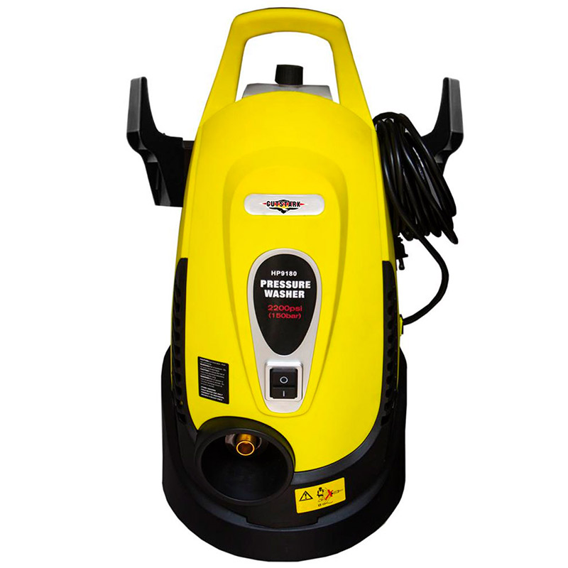 Hidrolavadora 2200 PSI Pistola Electrica 2 Velocidades 5.5 l/m Rociador de Jabon 120V Gutstark