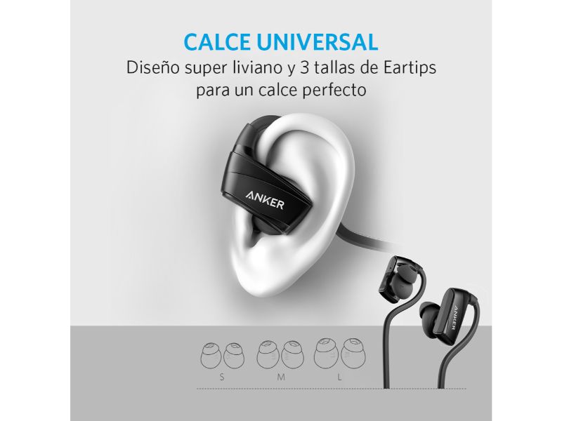 Audifonos Bluetooth Soundcore Sport NB10 6 Horas Protección IPX5