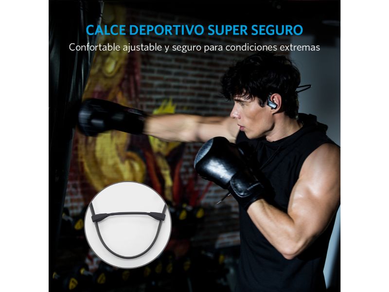 Audifonos Bluetooth Soundcore Sport NB10 6 Horas Protección IPX5