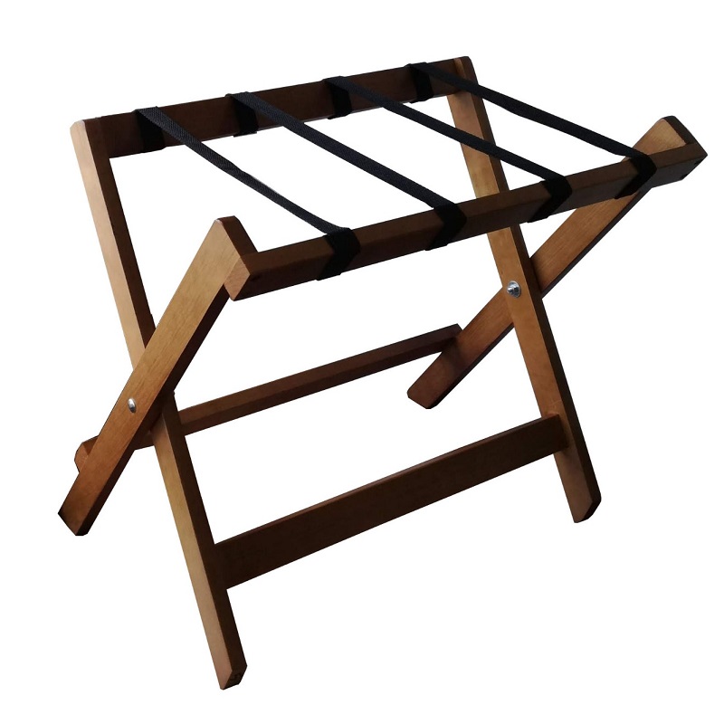 Portamaletas Madera Rack Maletero Tijera Maletera Hotel Reforzado BRAN