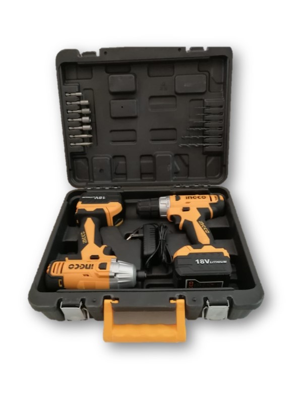 COMBO TALADRO INALAMBRICO INGCO