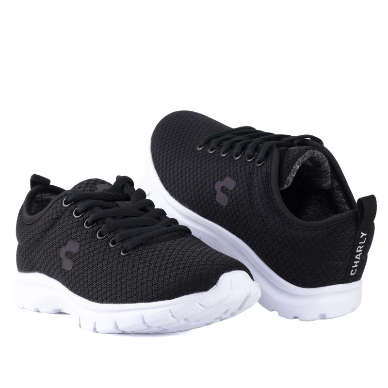 TENIS CHARLY DAMA MOD.1049289 NEGRO