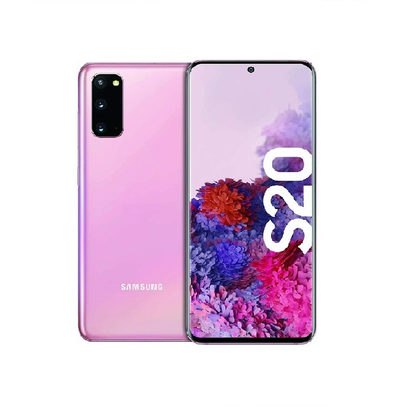 Celular Samsung Galaxy S20 Nacional 6.2" 8GB RAM + 128GB Cámara de 64 MP Rosa