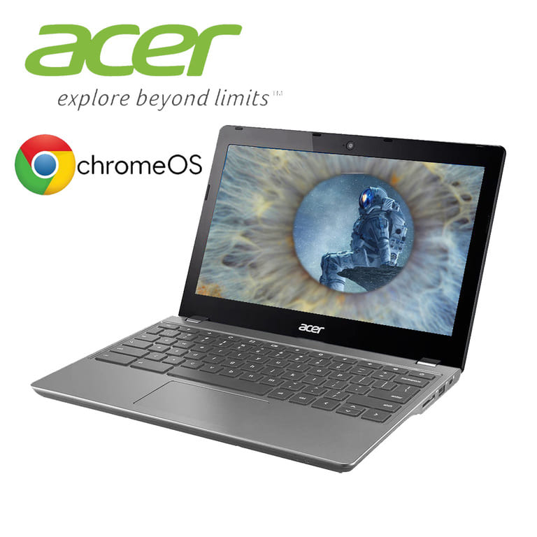 Laptop Acer Chromebook 11 C740-C4XK - 11.6" - Celeron 3205U - 2GB - 16GB SSD + Impresora