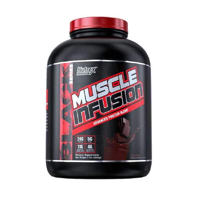 Proteina Nutrex Muscle Infusion Black 5 Lbs. 61 Serv. - Vainilla