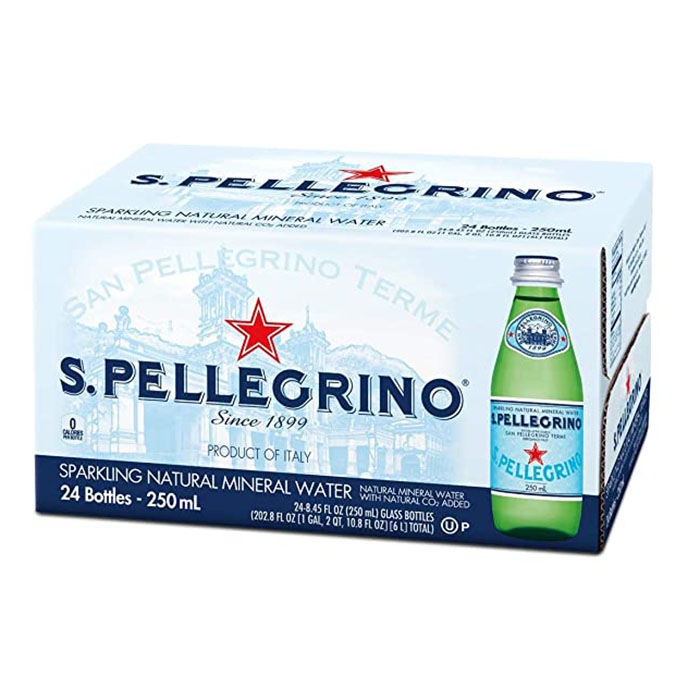 Agua San Pellegrino caja de 24 botellas de 250 mL