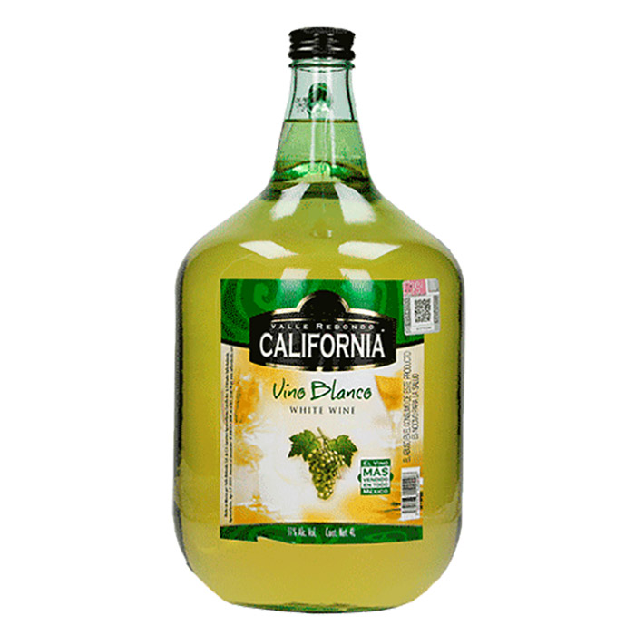 Vino Blanco California Garrafa de 4 L